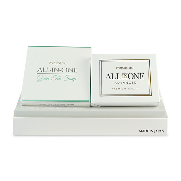 ALL-IN-ONE PREMIUM SET WITH GREEN TEA SOAP